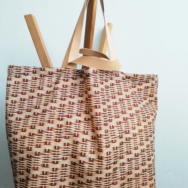 BASKET 2way ECOバッグ~取手Beige~