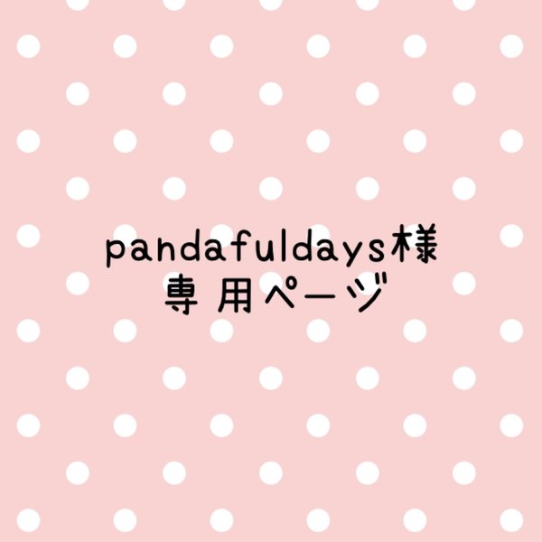 pandafuldays様 専用ページ