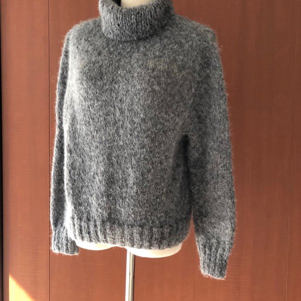 アルパカ オフタートルsweater