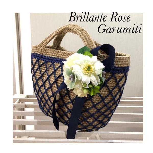 [コラボ]BrillanteRose Garumiti ネイビー