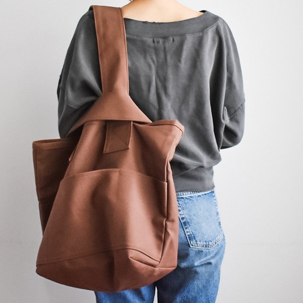 CLOUCHY SHOULDER BAG（コーヒー/ブラウン）