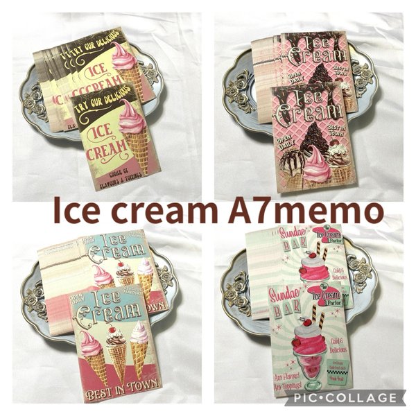 Icecream A7memo complete set