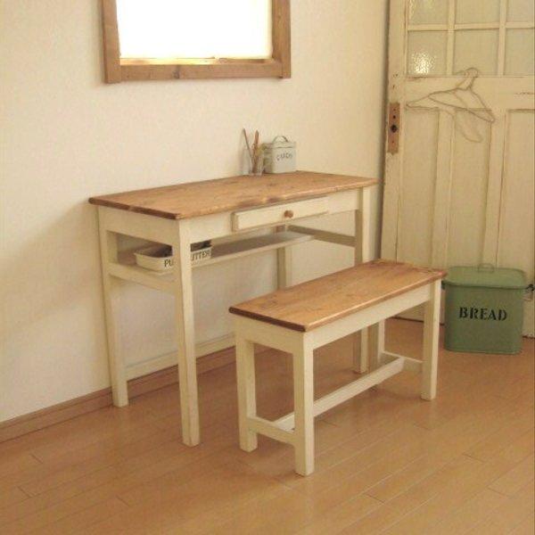 wide drawer DESK ＆ BENCH　