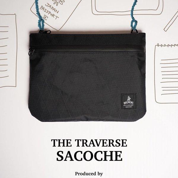 耐久性抜群！X-Pac素材の耐水軽量サコッシュ（THE TRAVERSE）