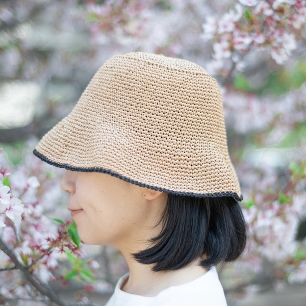 笹和紙 | summer hat | 麦わら帽子