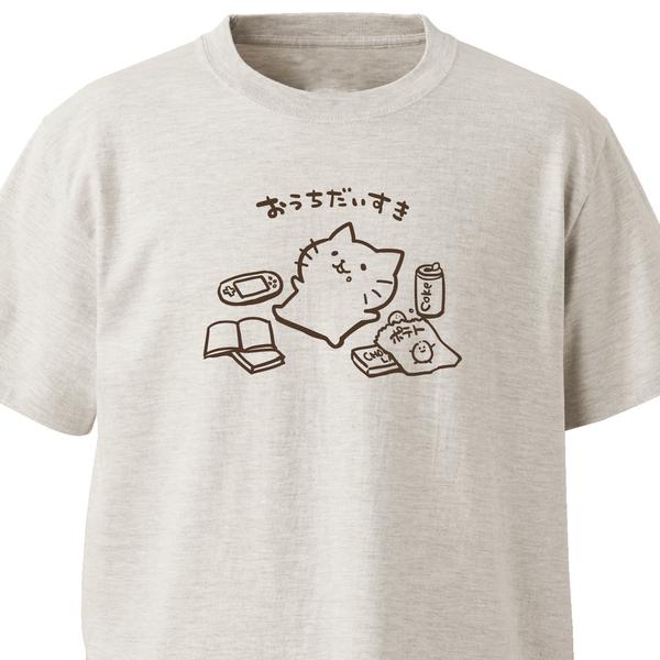 おうちだいすき【オートミール】ekot Tシャツ <イラスト：タカ（笹川ラメ子）>