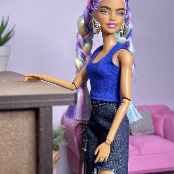 【再販】Barbie//バービー クロップドタンクトップ