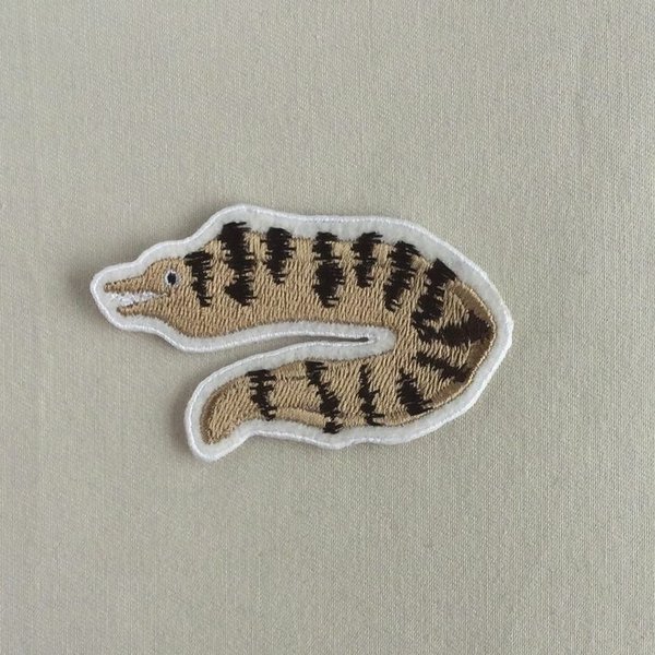 刺繍ワッペン■ウツボ■