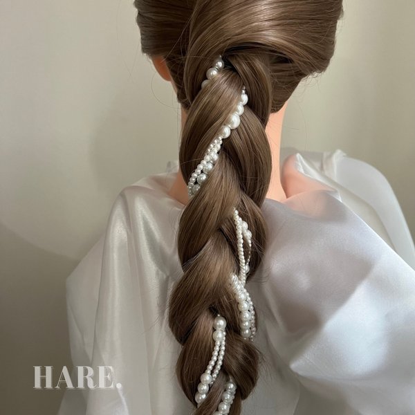 パール　ロング　タッセル　ヘアパーツ　ヘアクリップ　ヘアアクセサリー　ヘアアレンジ　ウェディング　結婚式　成人式　卒業式　入学式　七五三　発表会　前撮り　ブライダル　お色直し　パーティー　髪飾り　ヘア