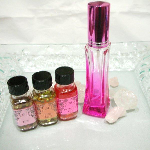 ♡恋愛運＆結婚運アップブレンド☆メモリーオイルスプレー☆18ml 