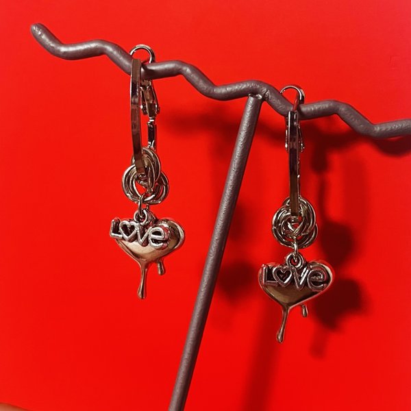 ★heart×LOVE pierce（earring）