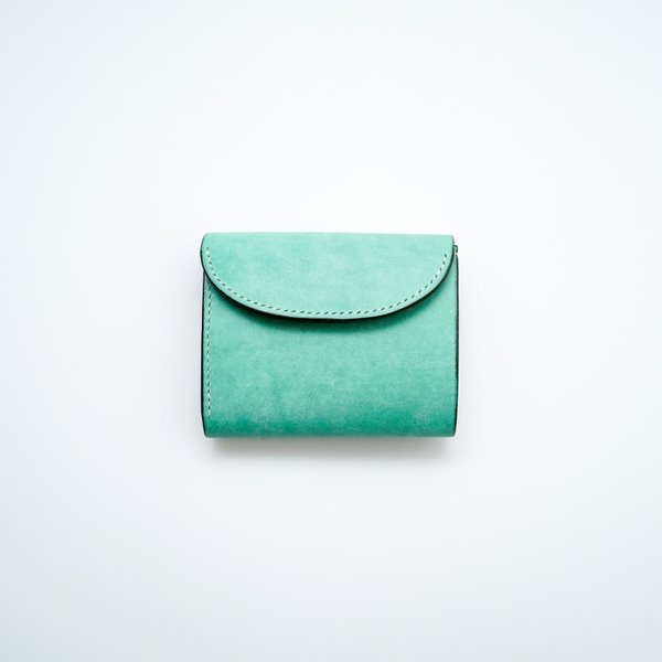 flap mini wallet [ mint ] ミニ財布 コンパクトウォレット