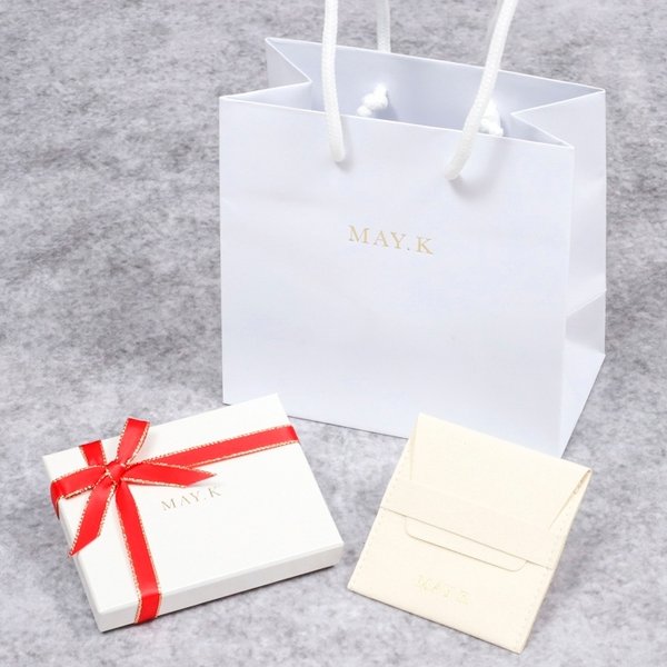 ギフトBOX◇紙袋◇ミニポーチ◇ラッピングについて◇MAY.K◇メイケー◇金属アレルギー対応