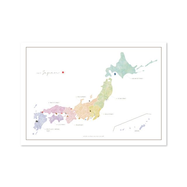 日本地図 ハンドメイドマーケット Minne