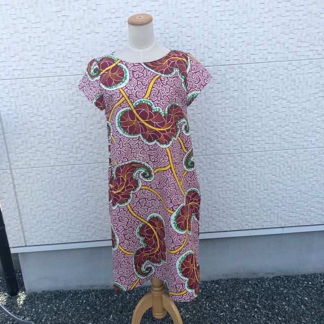 アフリカんワンピース Lサイズ ハンドメイドマーケット Minne