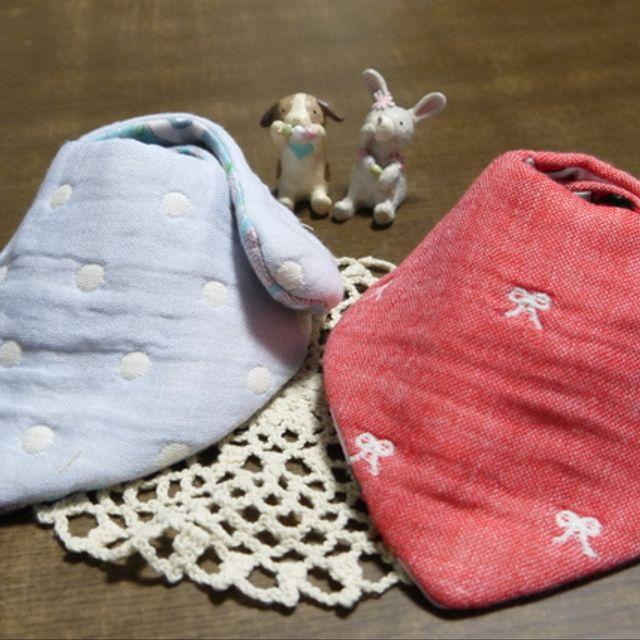 超お得sale 2枚set ほわもこ8重ガーゼスタイ2枚セット For 超お得sale 2枚set ほわもこ8重ガーゼスタイ2枚セット For