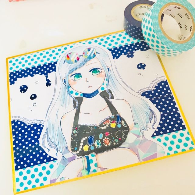 マステイラスト 原画 ハンドメイドマーケット Minne マステイラスト 原画 ハンドメイドマーケット Minne