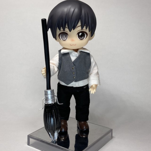 魔法のほうき ねんどーる オビツ11対応 ハンドメイドマーケット Minne 魔法のほうき ねんどーる オビツ11対応 ハンドメイドマーケット Minne
