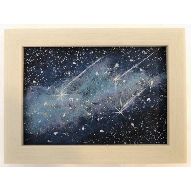 和紙ちぎり絵 宙の流星 写真l版サイズサイズ原画 Minne 日本最大級のハンドメイド 手作り通販サイト 和紙ちぎり絵 宙の流星 写真l版サイズサイズ原画 Minne 日本最大級のハンドメイド 手作り通販サイト