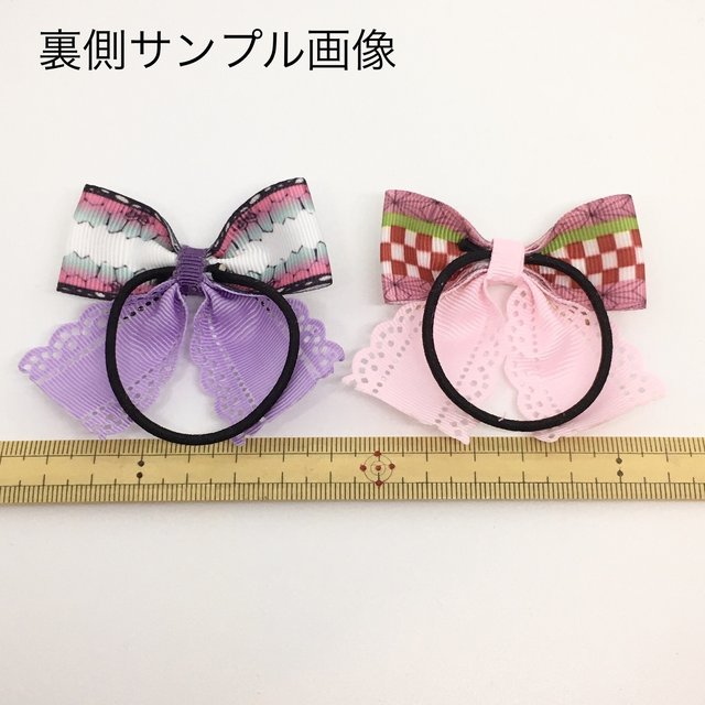 蝶々柄リボンのヘアゴム 紫 蝶々 髪飾り 胡蝶 リボン りぼん しのぶ ねずこ グログランリボン ハンドメイドマーケット Minne 蝶々柄リボンのヘアゴム 紫 蝶々 髪飾り 胡蝶 リボン りぼん しのぶ ねずこ グログランリボン ハンドメイドマーケット Minne