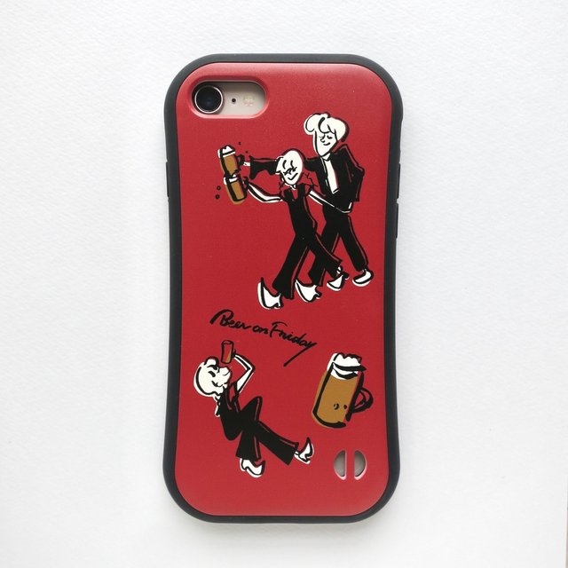 Beer Red Iphoneケース Iface型 赤レッド ハンドメイドマーケット Minne Beer Red Iphoneケース Iface型 赤レッド ハンドメイドマーケット Minne