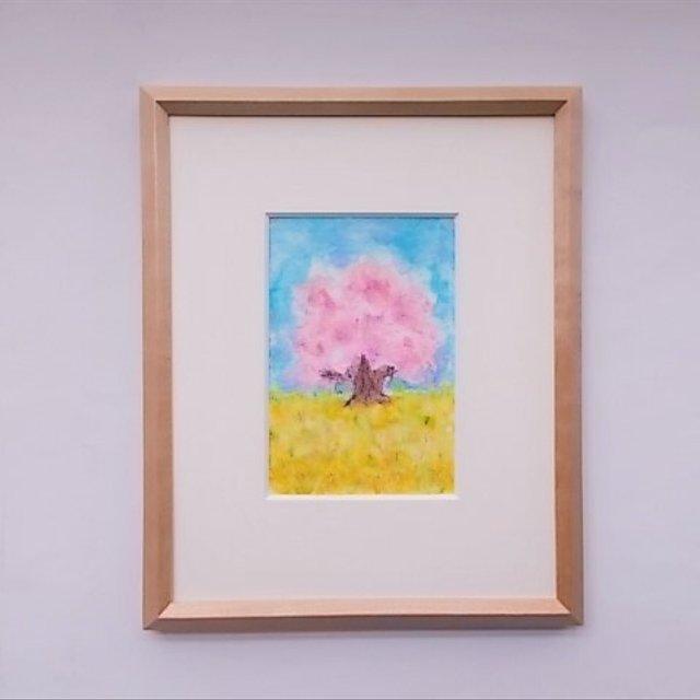 絵画 インテリア 額絵 原画 水彩画 風景 桜の見える丘 Minne 日本最大級のハンドメイド 手作り通販サイト 絵画 インテリア 額絵 原画 水彩画 風景 桜の見える丘 Minne 日本最大級のハンドメイド 手作り通販サイト