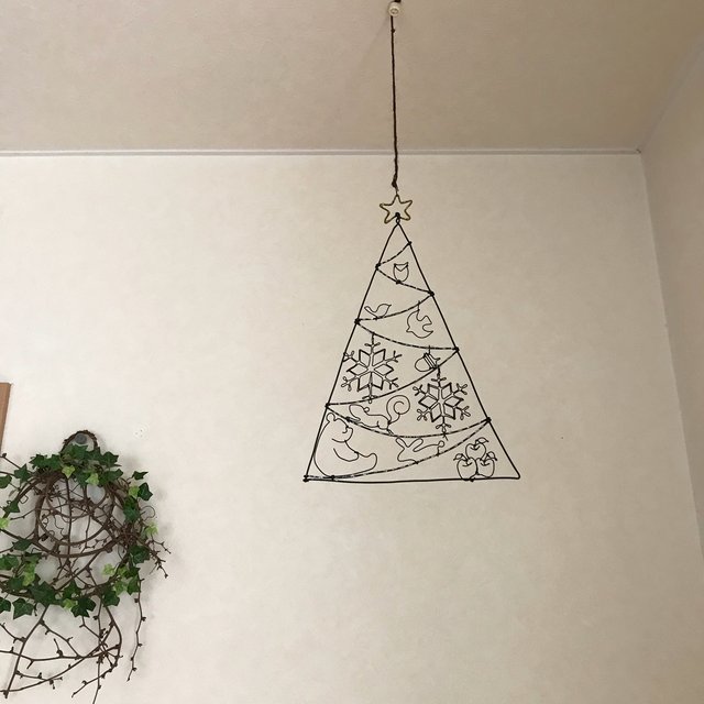 北欧の仲間たちとクリスマスツリー ワイヤーアート Minne 日本最大級のハンドメイド 手作り通販サイト 北欧の仲間たちとクリスマスツリー ワイヤーアート Minne 日本最大級のハンドメイド 手作り通販サイト