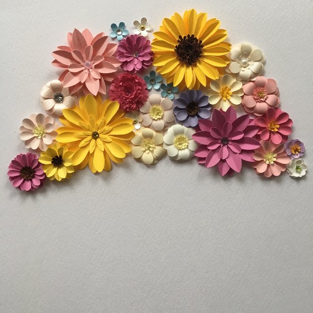 手形花束1 手形アート作成キット ハンドメイドマーケット Minne 手形花束1 手形アート作成キット ハンドメイドマーケット Minne