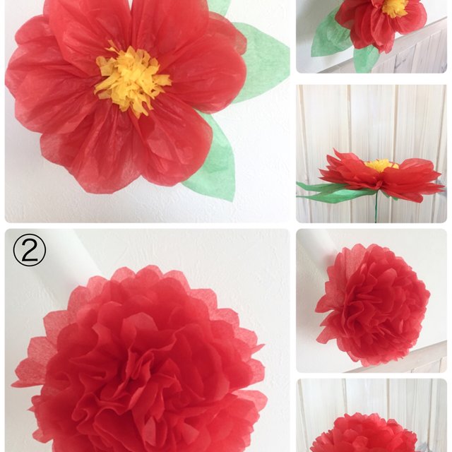 5個セット 赤 ピンク1 ペーパーフラワー 花飾り ハンドメイドマーケット Minne 5個セット 赤 ピンク1 ペーパーフラワー 花飾り ハンドメイドマーケット Minne
