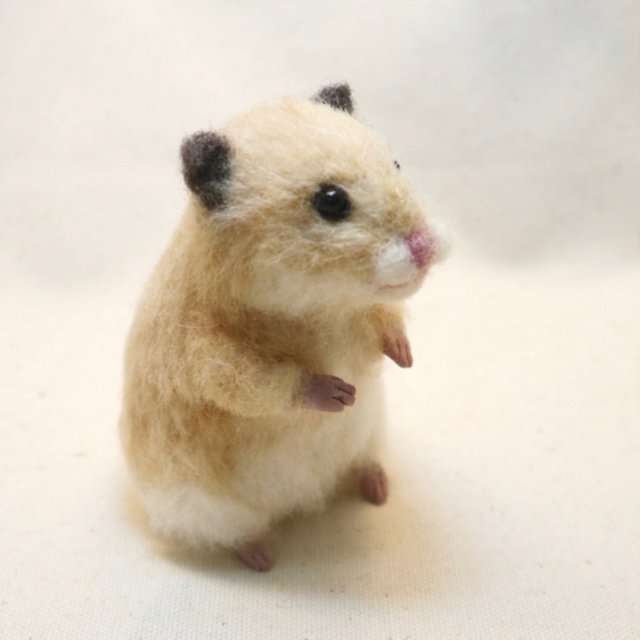 キンクマハムスター 可愛い 羊毛フェルト ハンドメイドマーケット Minne キンクマハムスター 可愛い 羊毛フェルト ハンドメイドマーケット Minne