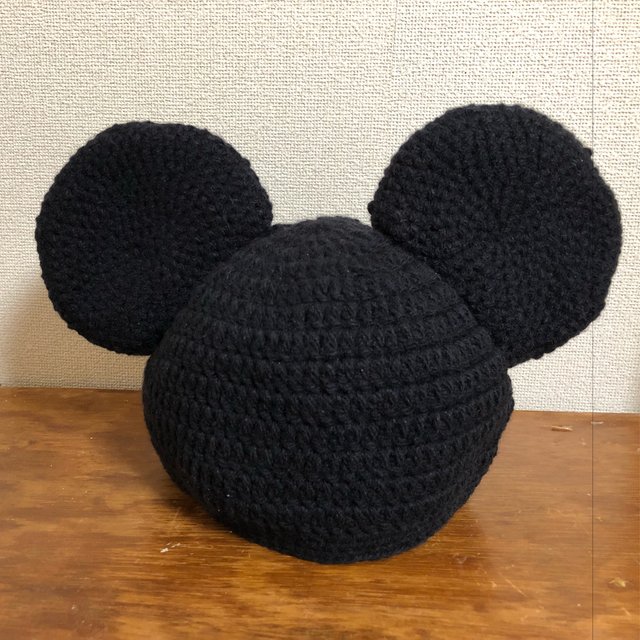 受注製作 1歳 マウス ニット帽 ハンドメイドマーケット Minne 受注製作 1歳 マウス ニット帽 ハンドメイドマーケット Minne