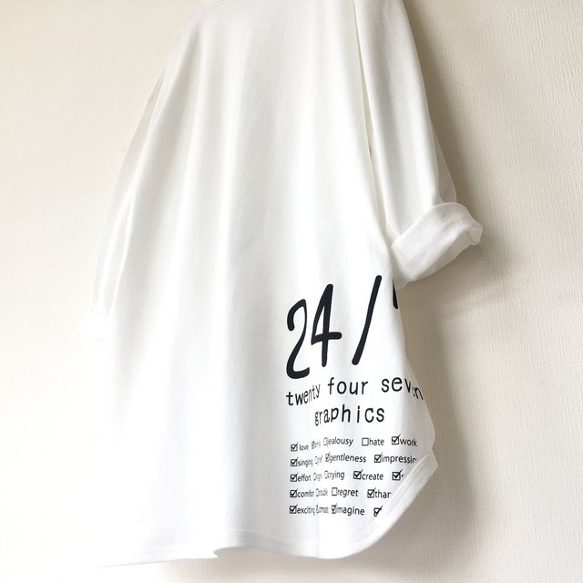 大きめが可愛い ベースボールtシャツ オフホワイト メンズxl 大きいサイズ 白t 男女兼用 レディース 春 長袖 七分袖 ハンドメイドマーケット Minne 大きめが可愛い ベースボールtシャツ オフホワイト メンズxl 大きいサイズ 白t 男女兼用 レディース 春 長袖 七分袖 ハンドメイドマーケット Minne
