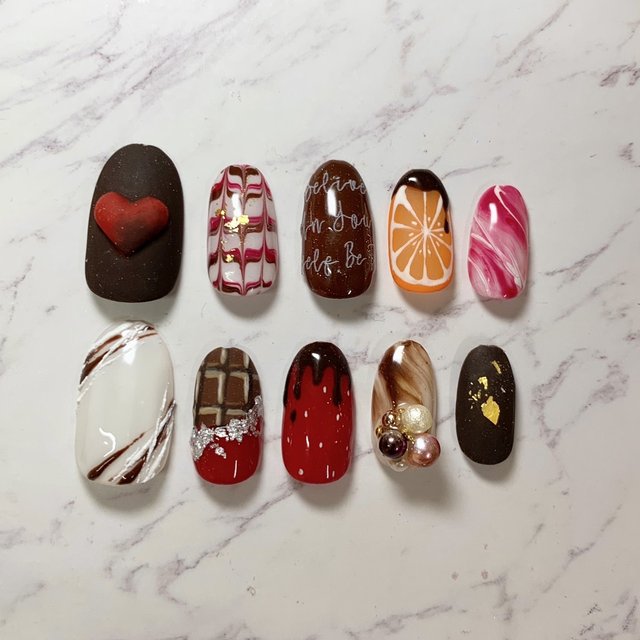 バレンタインネイル バレンタイン ネイル ネイルチップ チョコネイル チョコ チョコレート ハートネイル 冬ネイル スイーツネイル スイーツ ショコラ Minne 日本最大級のハンドメイド 手作り通販サイト バレンタインネイル バレンタイン ネイル ネイルチップ チョコネイル チョコ チョコレート ハートネイル 冬ネイル スイーツネイル スイーツ ショコラ Minne 日本最大級のハンドメイド 手作り通販サイト