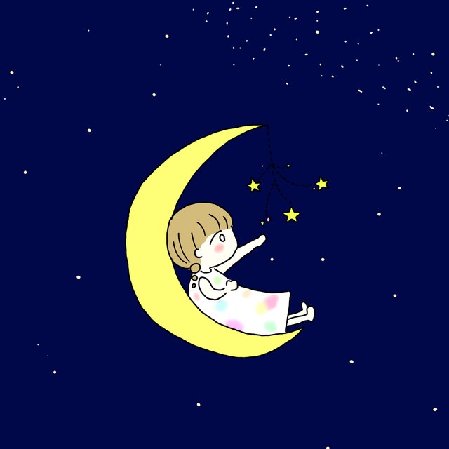 宇宙と女の子のポストカード ハンドメイドマーケット Minne 宇宙と女の子のポストカード ハンドメイドマーケット Minne