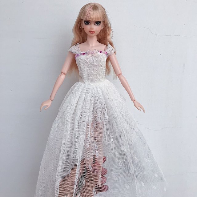 4月販売 ウェディングドレス ワンピース リカちゃんジェニーちゃんブライスmomoko初代リカちゃん1 6人形ドール用服blythe ハンドメイドマーケット Minne 4月販売 ウェディングドレス ワンピース リカちゃんジェニーちゃんブライスmomoko初代リカちゃん1 6人形ドール用服blythe ハンドメイドマーケット Minne