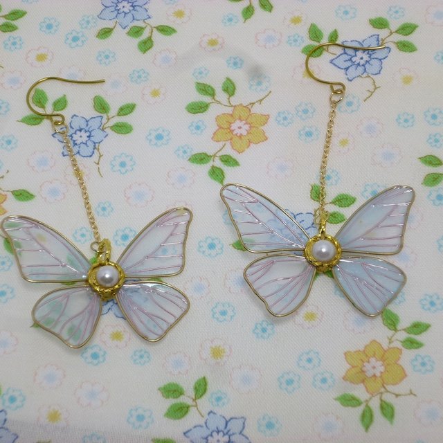 世界で一番美しい蝶 モルフォチョウのピアス Minne 日本最大級のハンドメイド 手作り通販サイト 世界で一番美しい蝶 モルフォチョウのピアス Minne 日本最大級のハンドメイド 手作り通販サイト