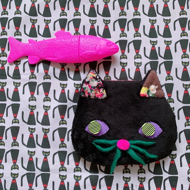 ふわふわねこポーチ ハンドメイドマーケット Minne ふわふわねこポーチ ハンドメイドマーケット Minne