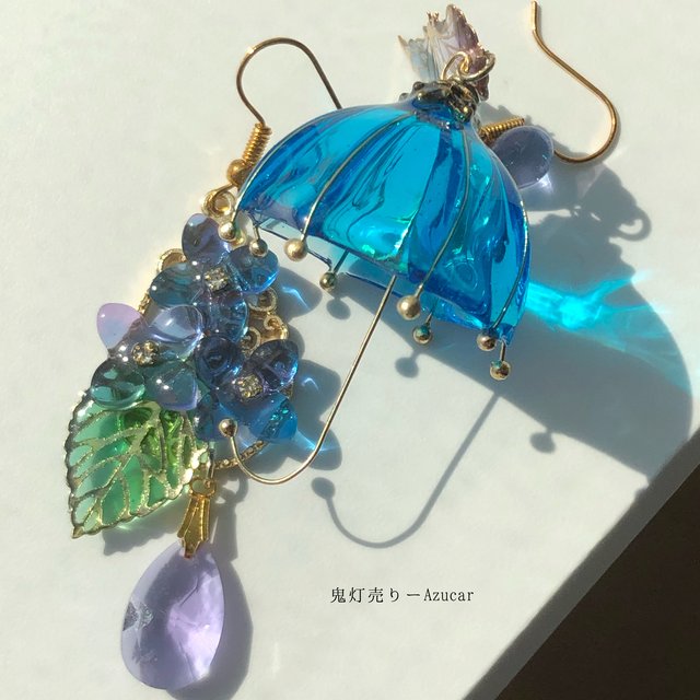 再販 選べる空色傘と夜空傘に紫陽花 傘レジンとアジサイのアシンメトリー ピアス イヤリング 蝶々と雫付き Minne 日本最大級のハンドメイド 手作り通販サイト 再販 選べる空色傘と夜空傘に紫陽花 傘レジンとアジサイのアシンメトリー ピアス イヤリング 蝶々と雫付き Minne 日本最大級のハンドメイド 手作り通販サイト