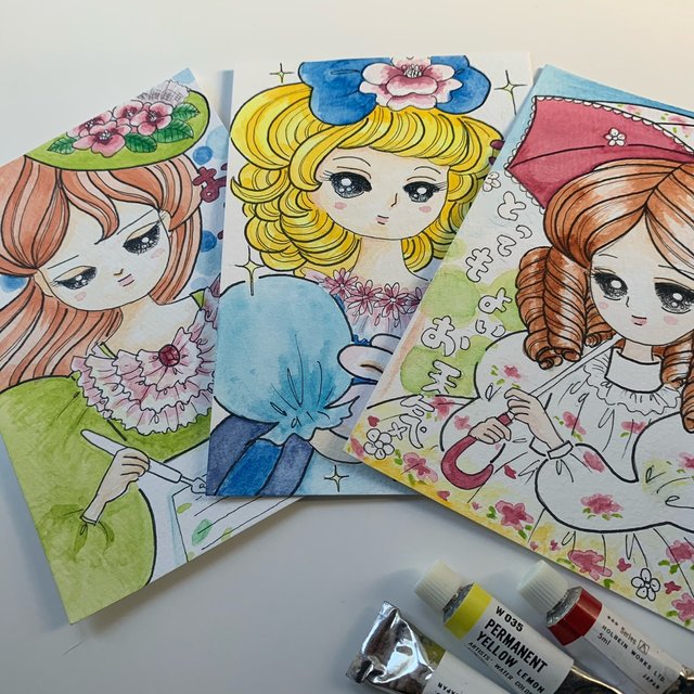 レトロなイラストぬりえ ポストカードサイズ ハンドメイドマーケット Minne レトロなイラストぬりえ ポストカードサイズ ハンドメイドマーケット Minne