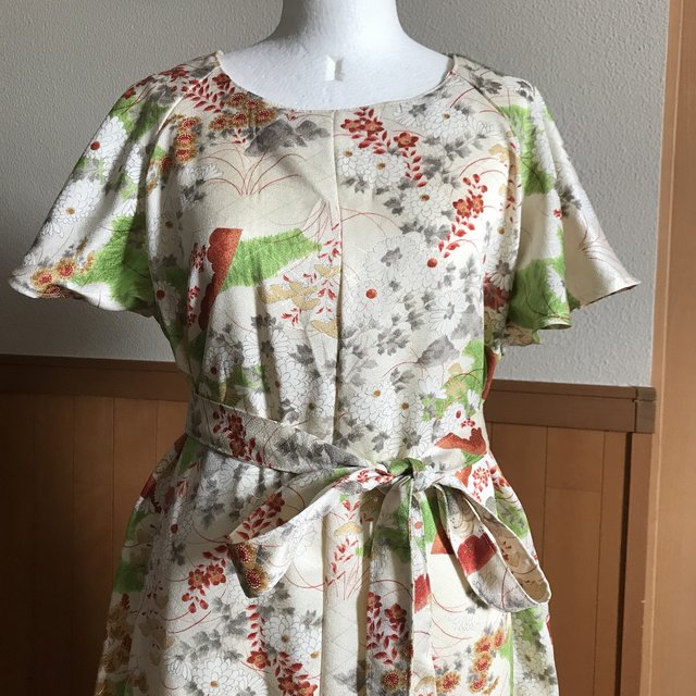 持ち込み着物リメイクワンピースのお仕立て Minne 日本最大級のハンドメイド 手作り通販サイト 持ち込み着物リメイクワンピースのお仕立て Minne 日本最大級のハンドメイド 手作り通販サイト