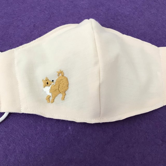 芝犬刺繍のきれいめシンプル布マスク 刺繍マスク 手刺繍 芝犬 日本犬 ワンちゃん柄 シンプルマスク 大人用立体マスク ダブルガーゼマスク Minne 日本最大級のハンドメイド 手作り通販サイト 芝犬刺繍のきれいめシンプル布マスク 刺繍マスク 手刺繍 芝犬 日本犬 ワンちゃん柄 シンプルマスク 大人用立体マスク ダブルガーゼマスク Minne 日本最大級のハンドメイド 手作り通販サイト