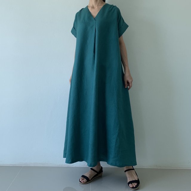 ピーコックグリーンゆったり1枚で綺麗なラインマキシフレアワンピース マキシ丈 Minne 日本最大級のハンドメイド 手作り通販サイト ピーコックグリーンゆったり1枚で綺麗なラインマキシフレアワンピース マキシ丈 Minne 日本最大級のハンドメイド 手作り通販サイト