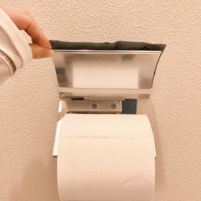 収納家具亜土ちゃん トイレットペーパーホルダーカバー