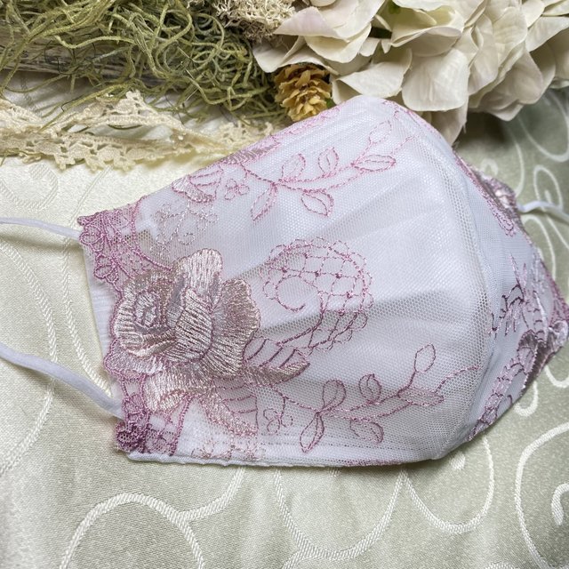 ラスト 不織布カバー 間に挟むタイプ 紫 刺繍チュールレース 花柄 立体マスク 高島ちぢみ中生地 肌荒れの方 花粉症 清楚な感じ マスク カバー ラスト 不織布カバー 間に挟むタイプ 紫 刺繍チュールレース 花柄 立体マスク 高島ちぢみ中生地 肌荒れの方 花粉症 清楚な感じ マスク カバー