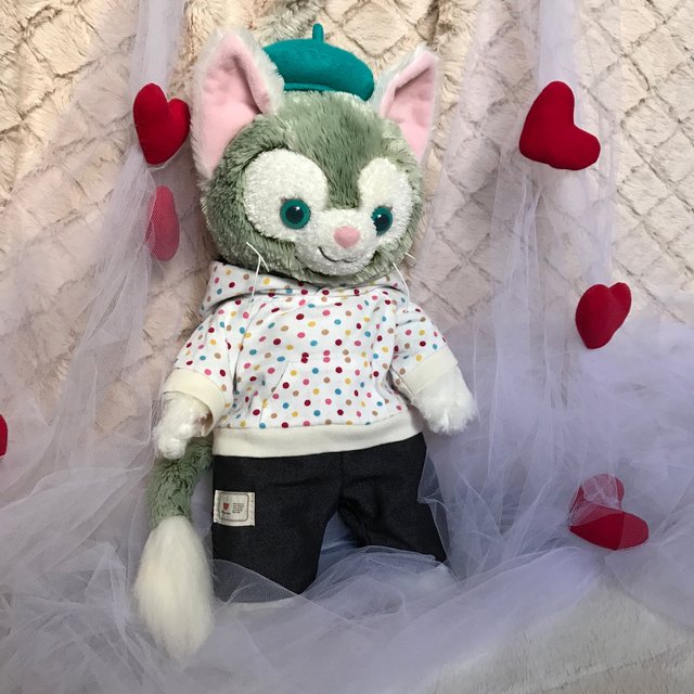 非常にまれな ハイハイジェラトーニ ぬいぐるみポーチリメイク 猫耳パーカーセット 卸売業者 非常にまれな ハイハイジェラトーニ ぬいぐるみポーチリメイク 猫耳パーカーセット 卸売業者