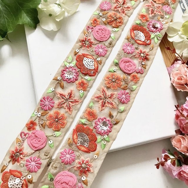 インド刺繍リボン 花 パステルカラー 薔薇 3d 立体テープ 赤 ピーチ 姫 Minne 日本最大級のハンドメイド 手作り通販サイト インド刺繍リボン 花 パステルカラー 薔薇 3d 立体テープ 赤 ピーチ 姫 Minne 日本最大級のハンドメイド 手作り通販サイト