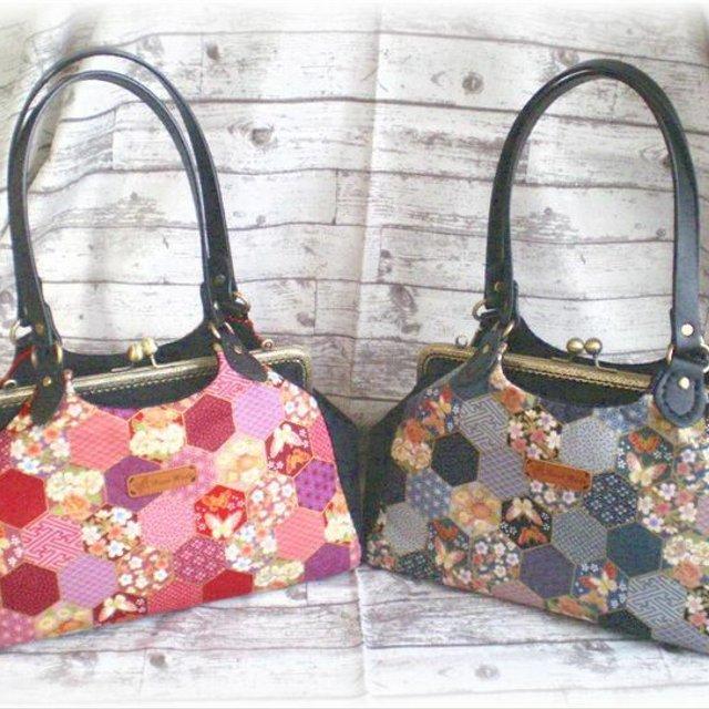 代引き人気 【ちま様】刺繍生地◇あおりがま口◇ハンドメイド - バッグ(女性用) 代引き人気 【ちま様】刺繍生地◇あおりがま口◇ハンドメイド - バッグ(女性用)