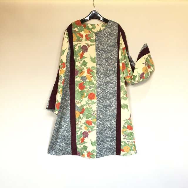 着物リメイク Aラインチュニックワンピース ムクゲ ハンドメイドマーケット Minne 着物リメイク Aラインチュニックワンピース ムクゲ ハンドメイドマーケット Minne