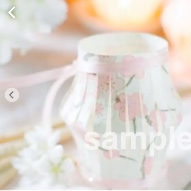 Smile Shop 桜 Ledライト キャンドルホルダー 春 和柄 ひなまつり 梅 ハンドメイドマーケット Minne