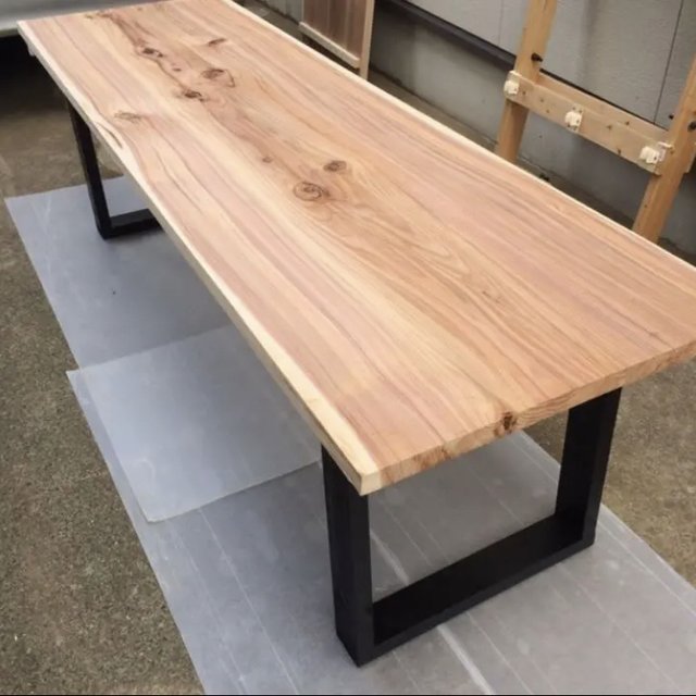 優れた品質 大特価 天然 一枚板テーブル - ローテーブル